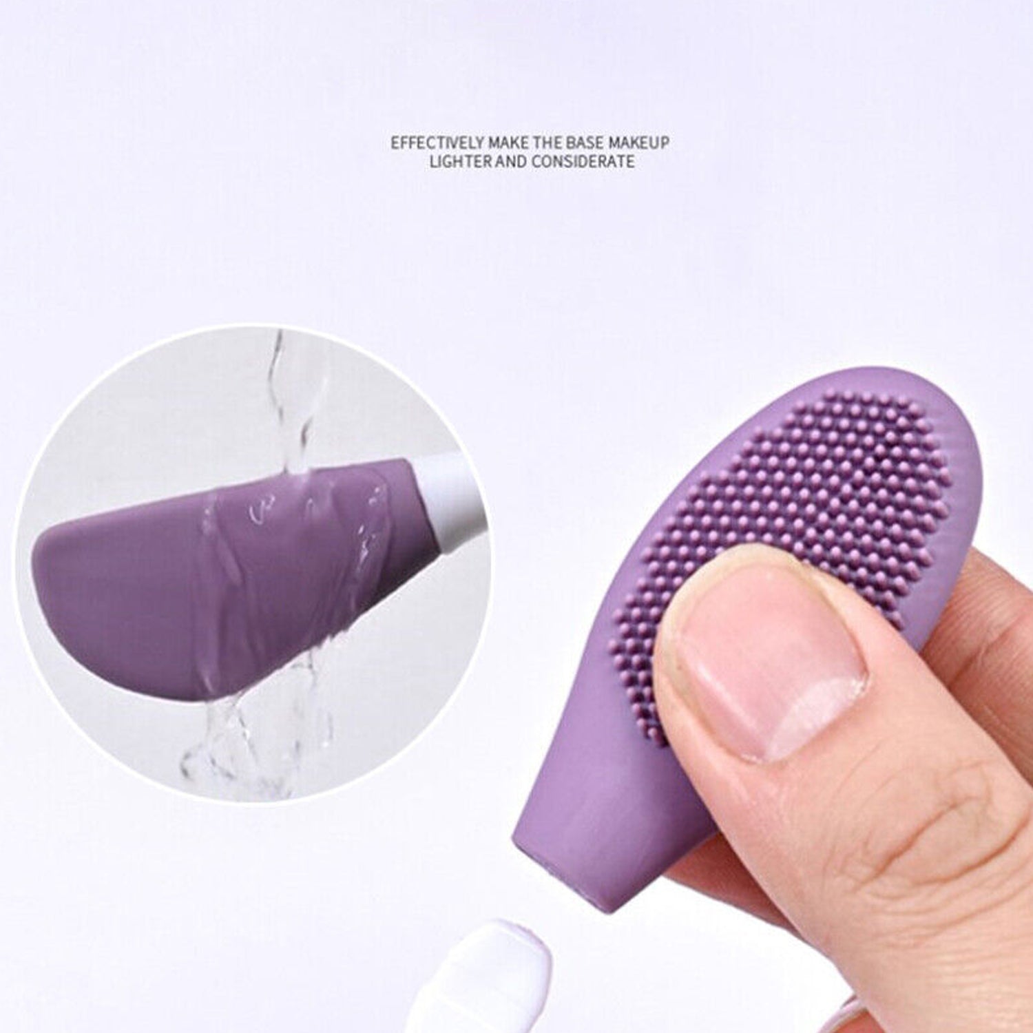 Double-Headed Silicone Mask Brush – Facial Cleansing & Mask Application Tool (1 Pc) Double-Headed Silicone Mask Brush – Facial Cleansing & Mask Application Tool (1 Pc)